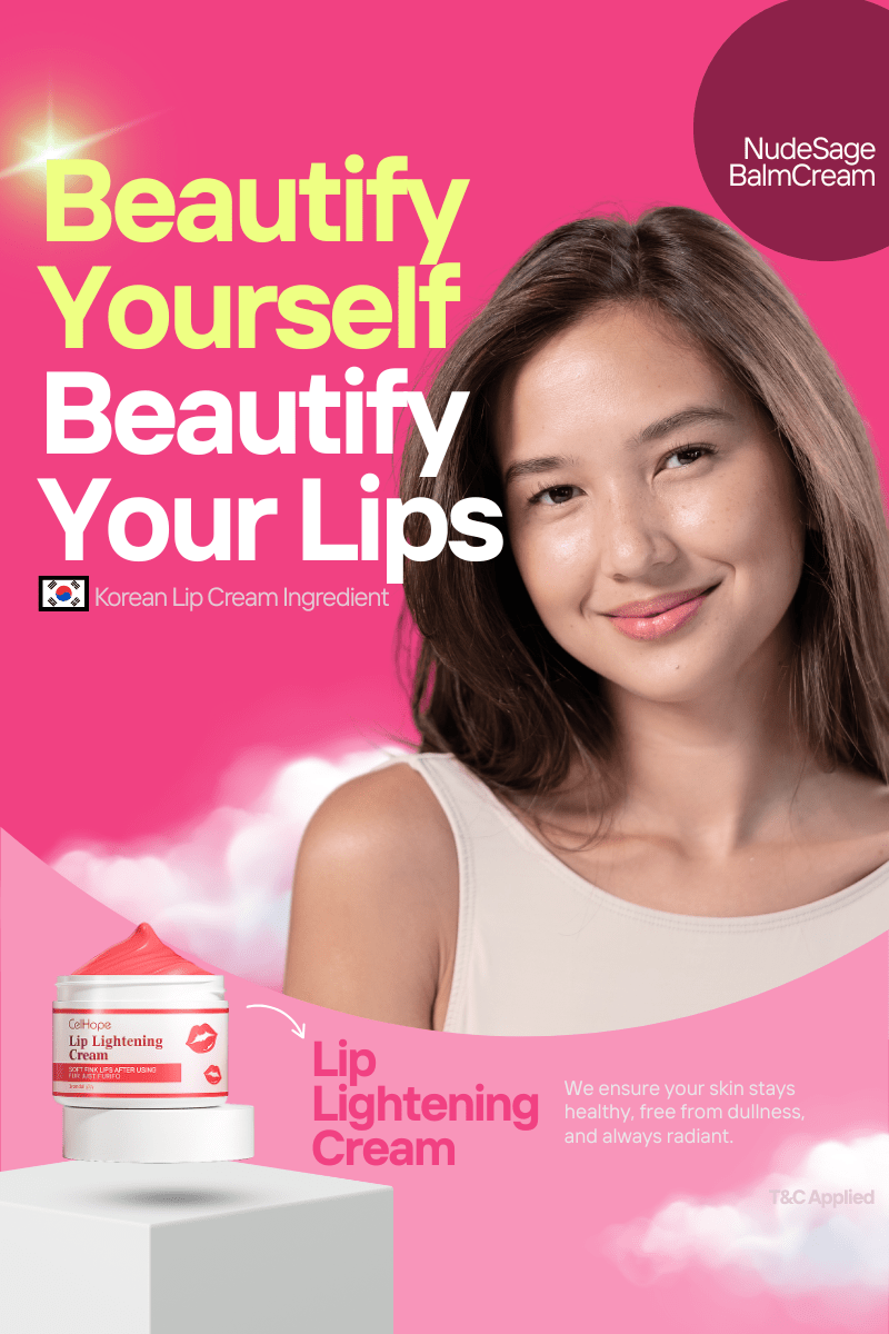 Lip Lightening Cream – Fade Dark Lips, Moisturize & Brighten